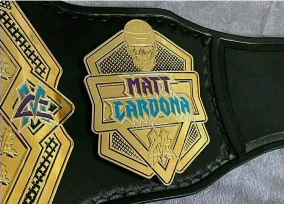 Matt Cardona Zack Ryder Internet Champion Inspired Collectible Title Belt - photo 3 of 4 | Brex International