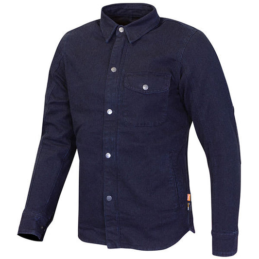 Merlin Porta D3O Single Layer Riding Shirt - Navy - Merlin motorcycle riding shirt, view 1