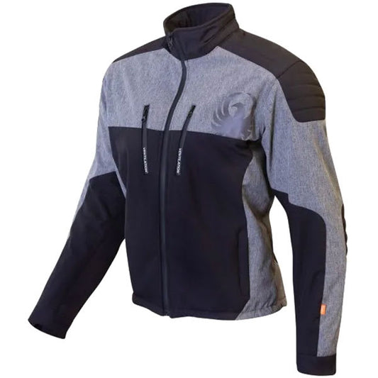 Merlin Reflex Aramid Softshell - Black / Merle - Merlin motorcycle jacket, view 1