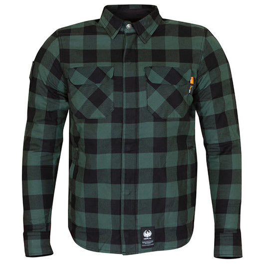 Merlin Sherbrook D3O Single Layer Riding Shirt - Green - Merlin motorcycle riding shirt, view 1