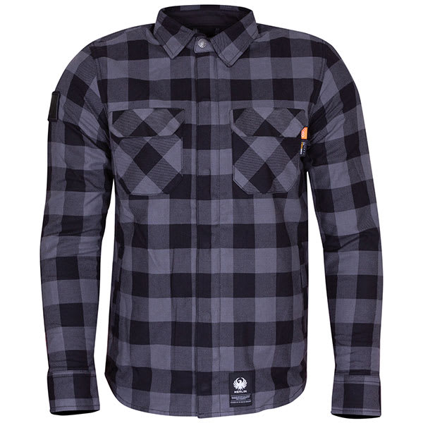 Merlin Sherbrook D3O Single Layer Riding Shirt - Grey - Merlin motorcycle riding shirt, view 1
