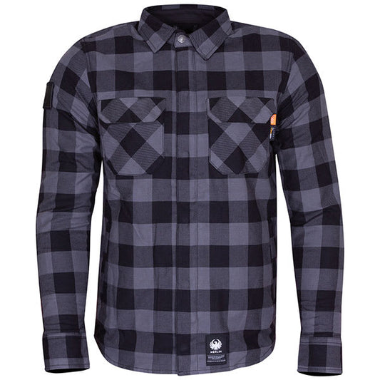 Merlin Sherbrook D3O Single Layer Riding Shirt - Grey - Merlin motorcycle riding shirt, view 1