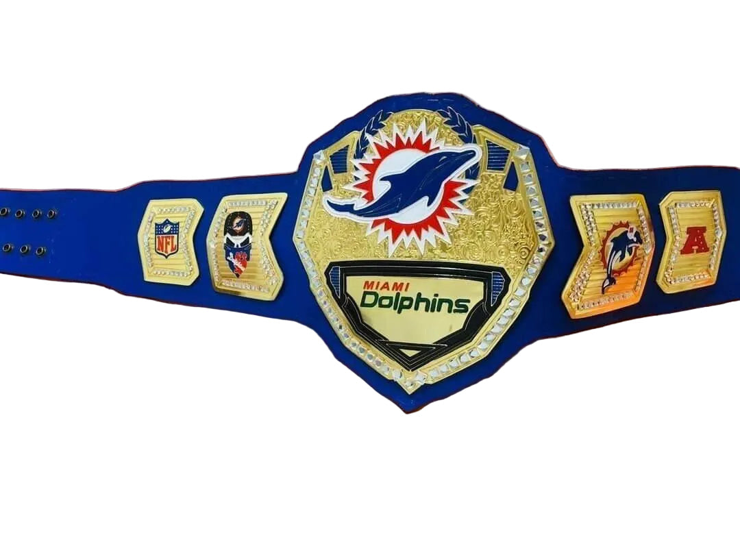 Miami Dolphins Championship Belt Inspired Adult Size - photo 1 of 3 | Brex International