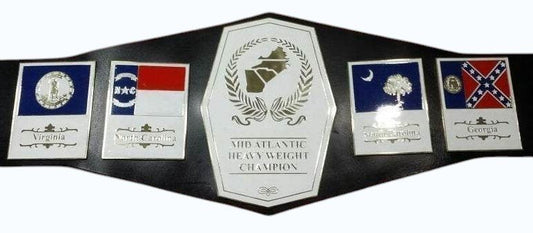 Mid Atlantic Heavyweight Wrestling Champion Leather Inspired Belt - photo 1 of 4 | Brex International