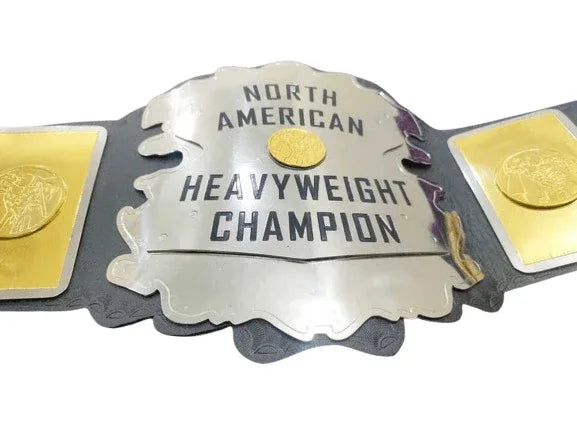 Mid South North American Heavyweight Wrestling Championship Inspired Belt - photo 4 of 5 | Brex International