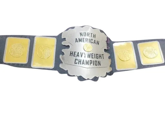 Mid South North American Heavyweight Wrestling Championship Inspired Belt - photo 5 of 5 | Brex International