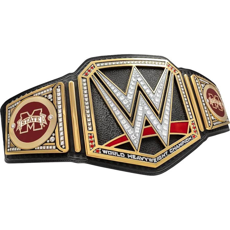 Mississippi State Bulldogs WWE Championship Inspired Collectible Title Belt - photo 1 of 4 | Brex International