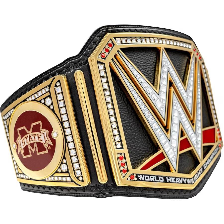 Mississippi State Bulldogs WWE Championship Inspired Collectible Title Belt - photo 2 of 4 | Brex International
