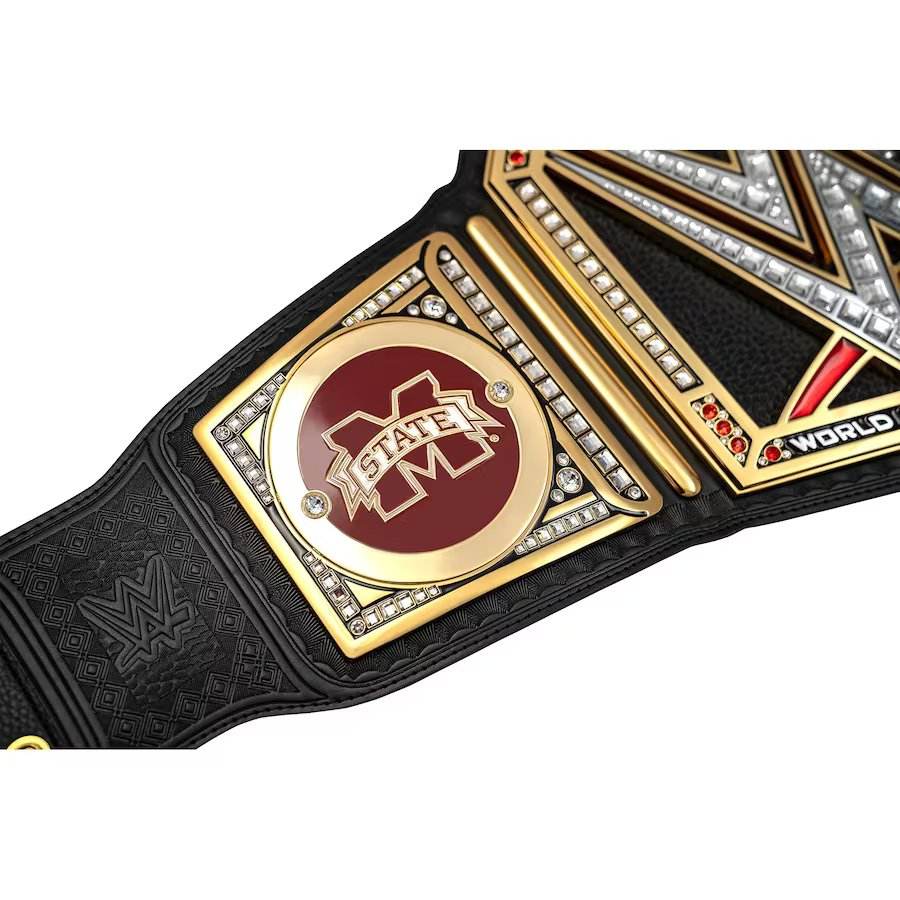 Mississippi State Bulldogs WWE Championship Inspired Collectible Title Belt - photo 4 of 4 | Brex International