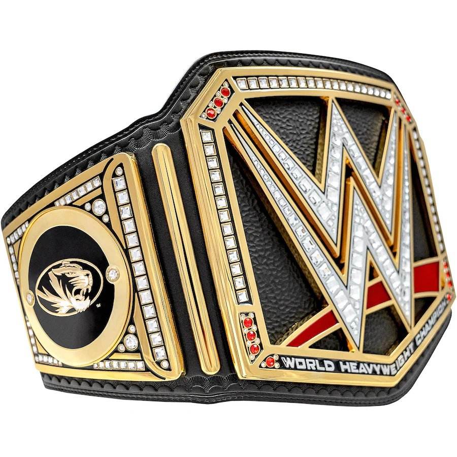 Missouri Tigers WWE Championship Inspired Collectible Title Belt - photo 3 of 4 | Brex International