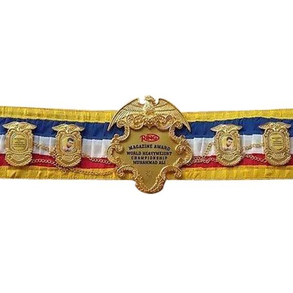 Muhammad Ali Ring Magazine World Championship Inspired Belt - photo 2 of 5 | Brex International