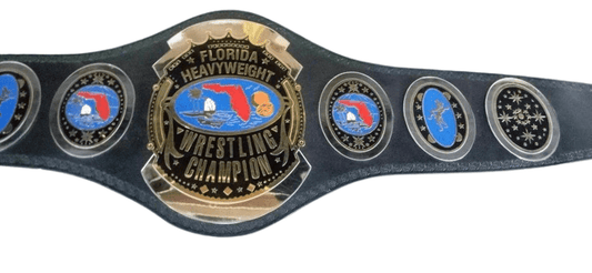 New Florida Heavyweight Wrestling Champion Inspired Title Belt - photo 1 of 5 | Brex International