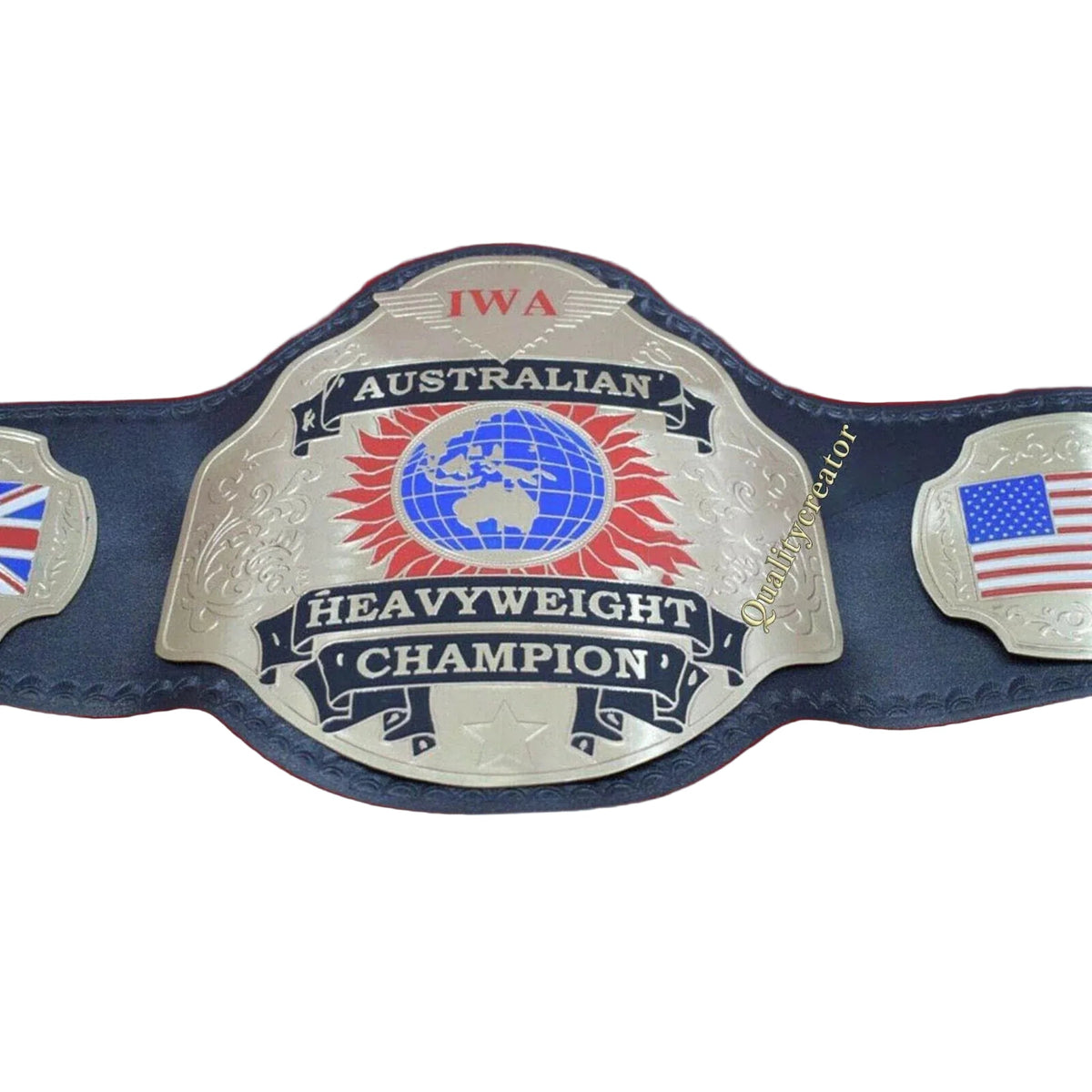 New IWA Australian Heavyweight Championship Inspired Title Belt - photo 1 of 5 | Brex International