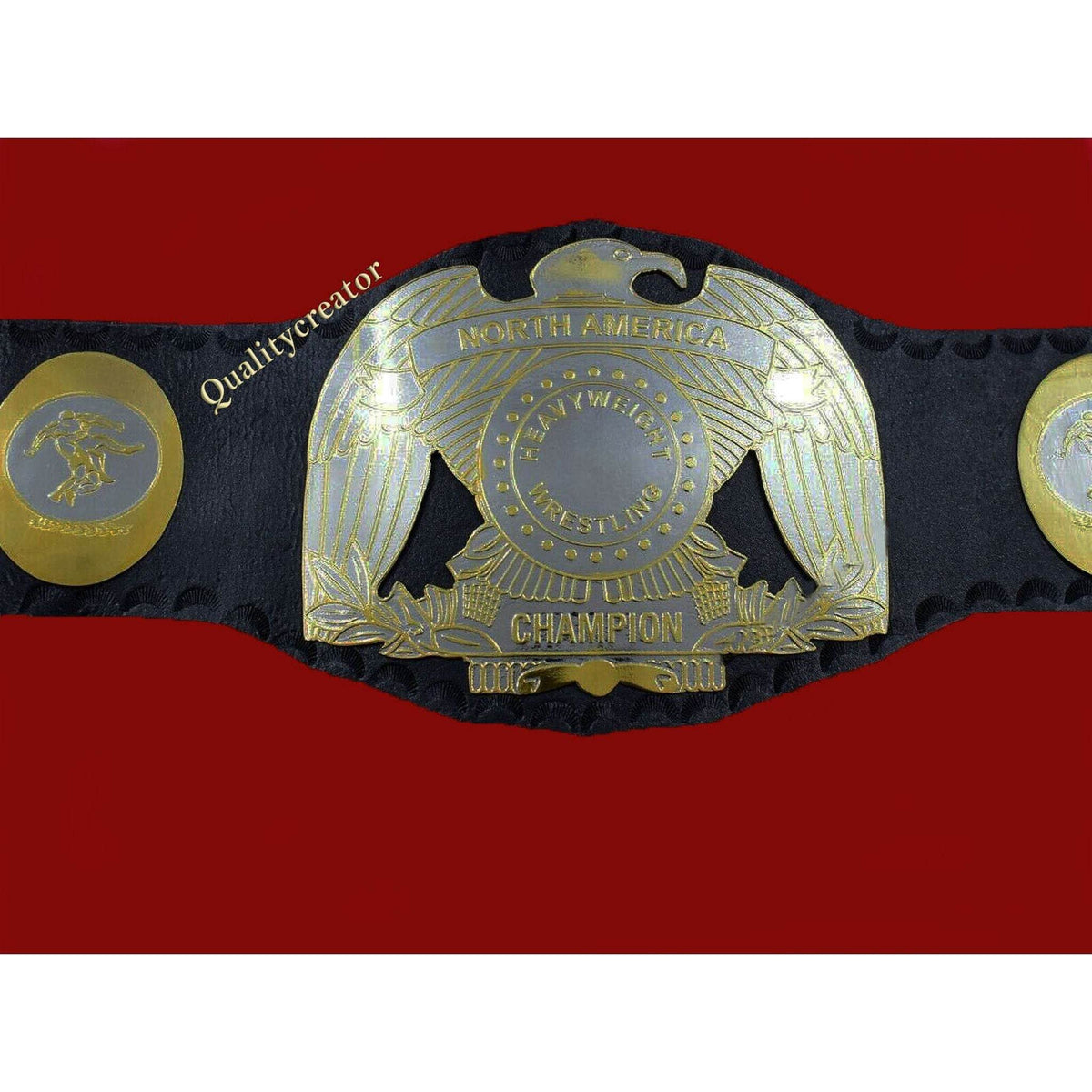 New IWA North America Heavyweight Wrestling Championship Inspired Belt - photo 3 of 5 | Brex International