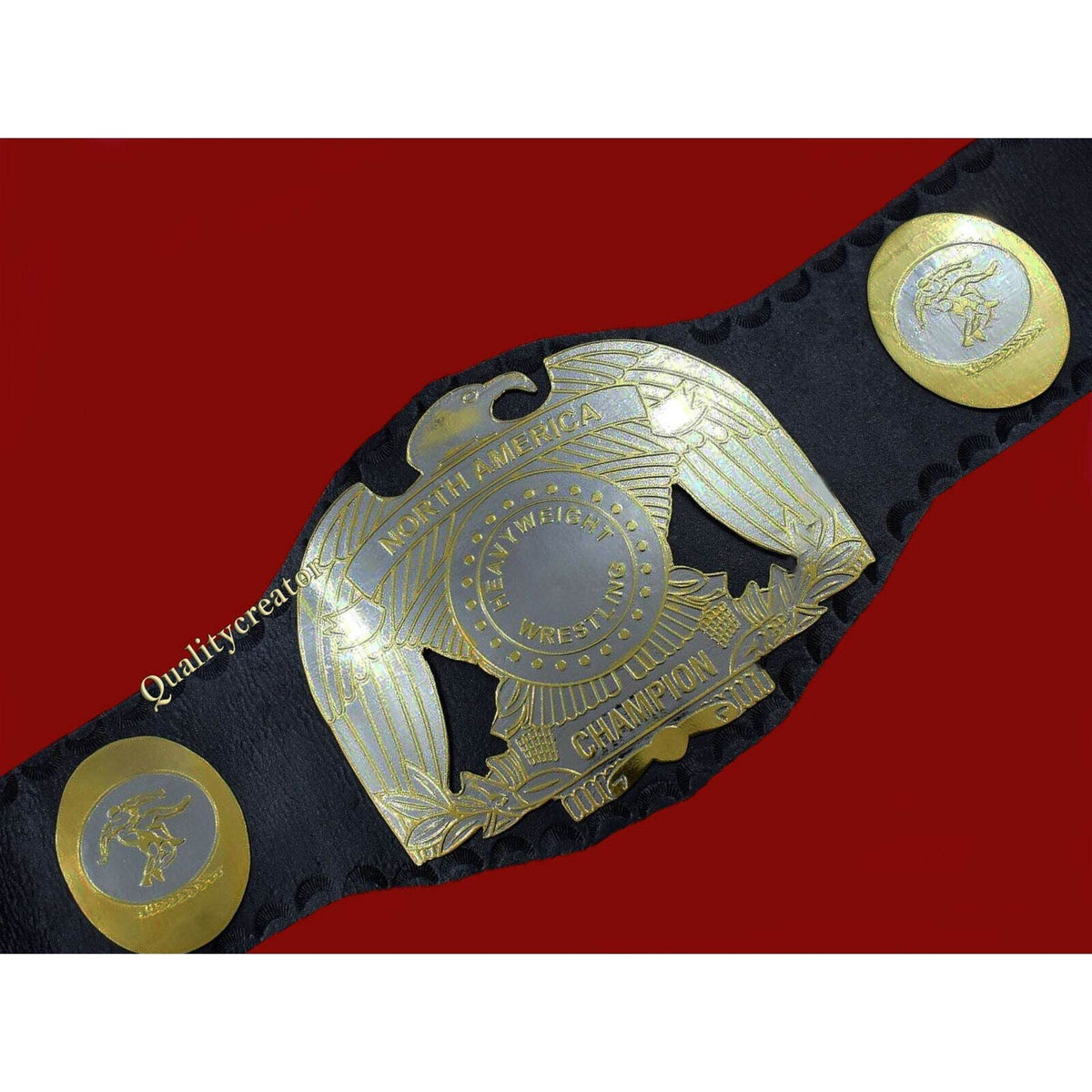 New IWA North America Heavyweight Wrestling Championship Inspired Belt - photo 4 of 5 | Brex International