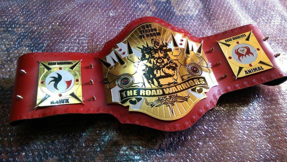 New Legion of Doom Wrestling Championship Inspired Collectible Title Belt - photo 2 of 6 | Brex International