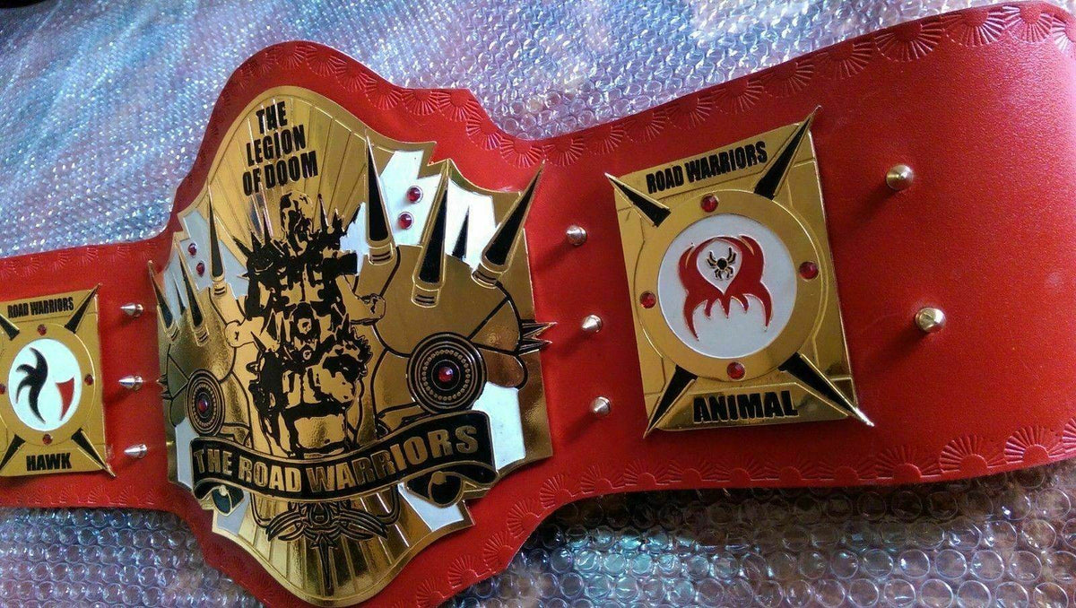 New Legion of Doom Wrestling Championship Inspired Collectible Title Belt - photo 5 of 6 | Brex International