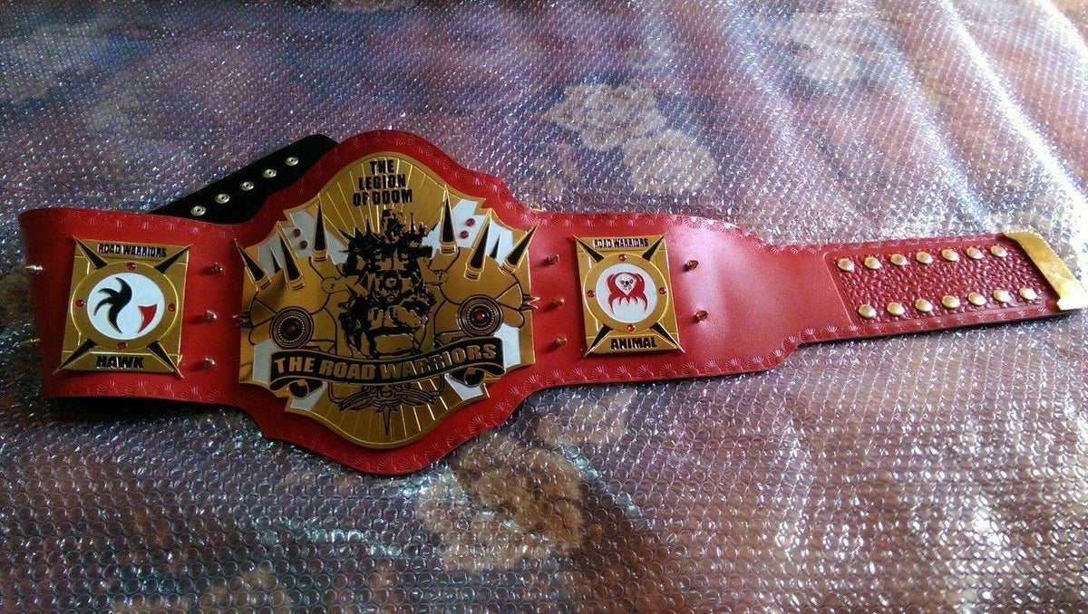 New Legion of Doom Wrestling Championship Inspired Collectible Title Belt - photo 6 of 6 | Brex International