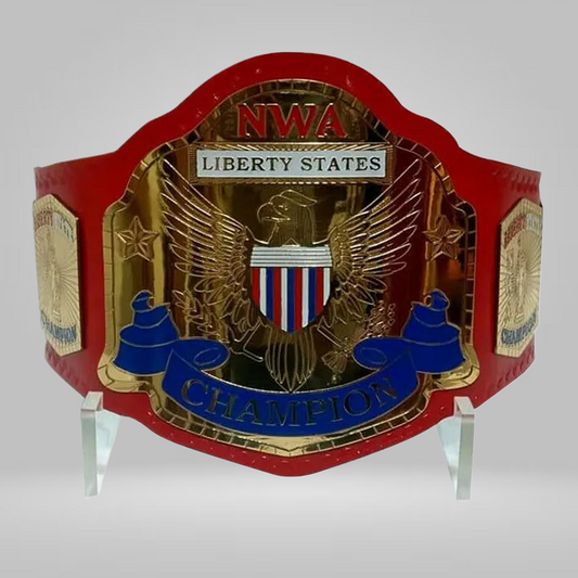 New NWA Liberty States Wrestling Championship Inspired Belt Replica - photo 1 of 3 | Brex International