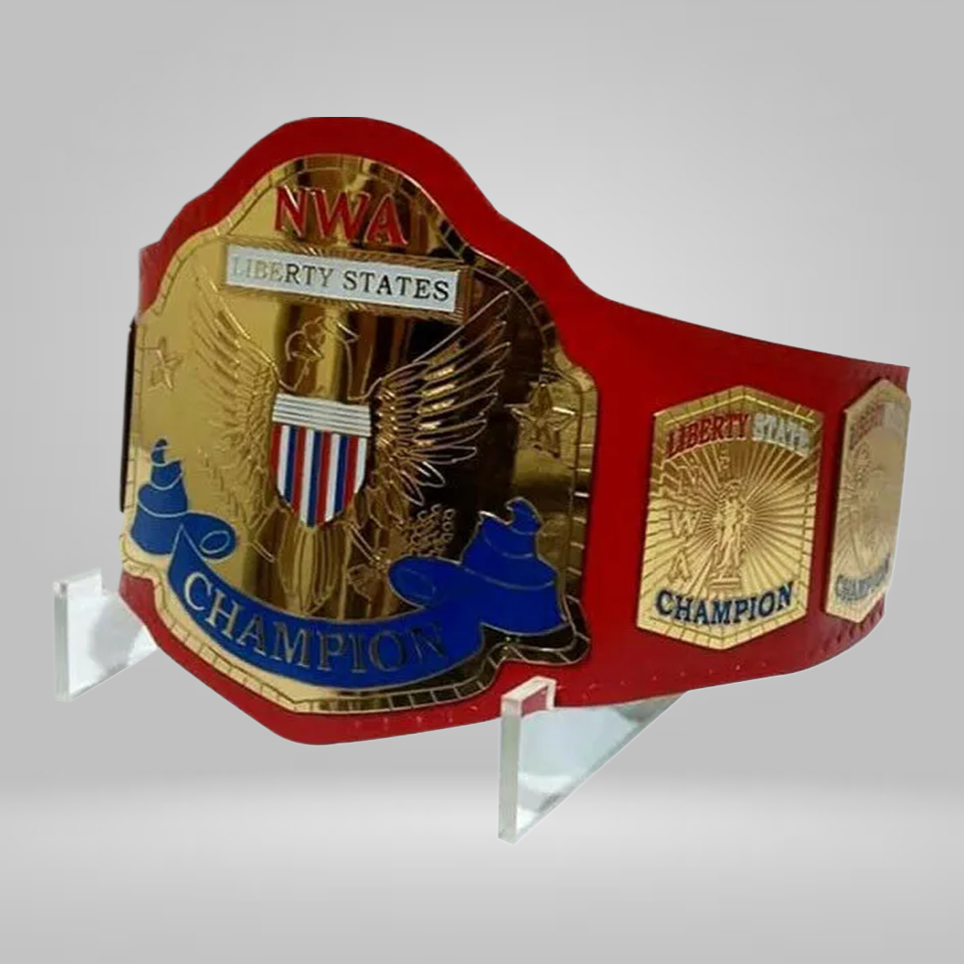 New NWA Liberty States Wrestling Championship Inspired Belt Replica - photo 3 of 3 | Brex International