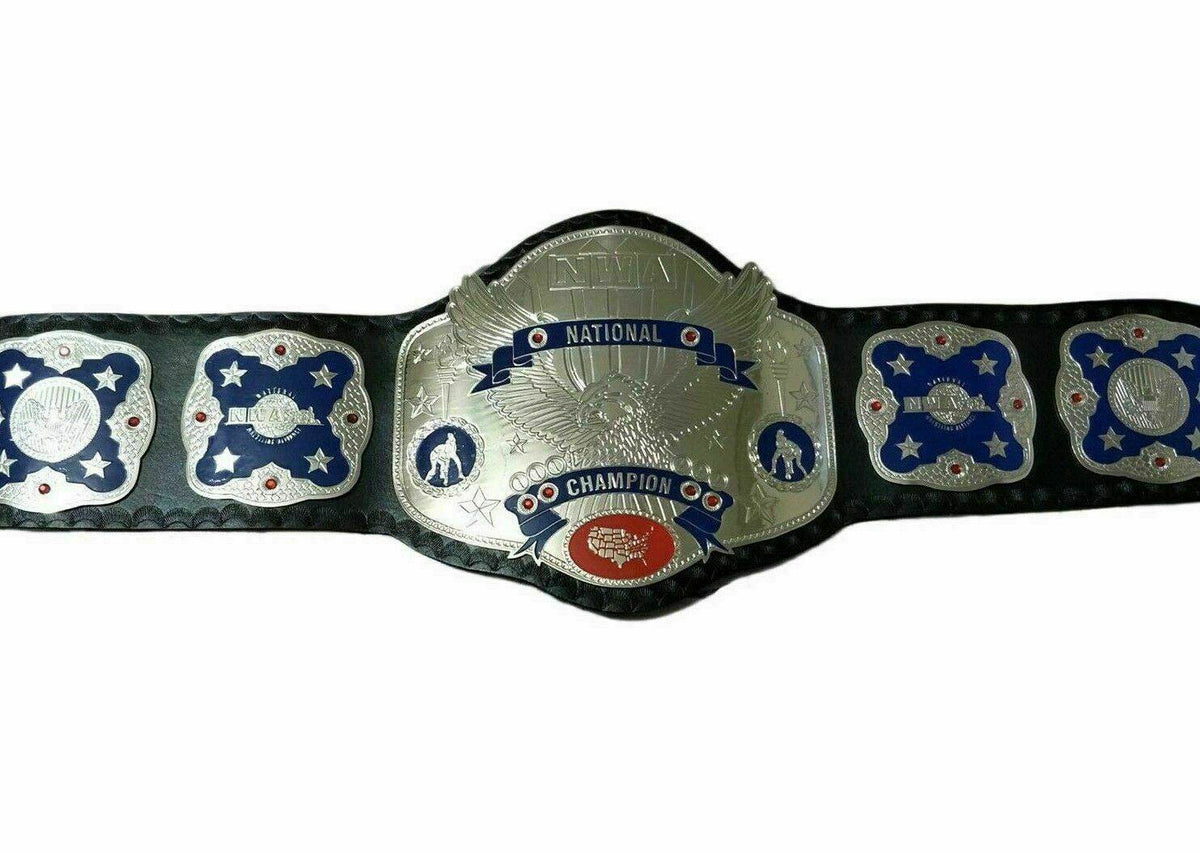 New NWA National Wrestling Championship Inspired Collectible Title Belt - photo 1 of 3 | Brex International