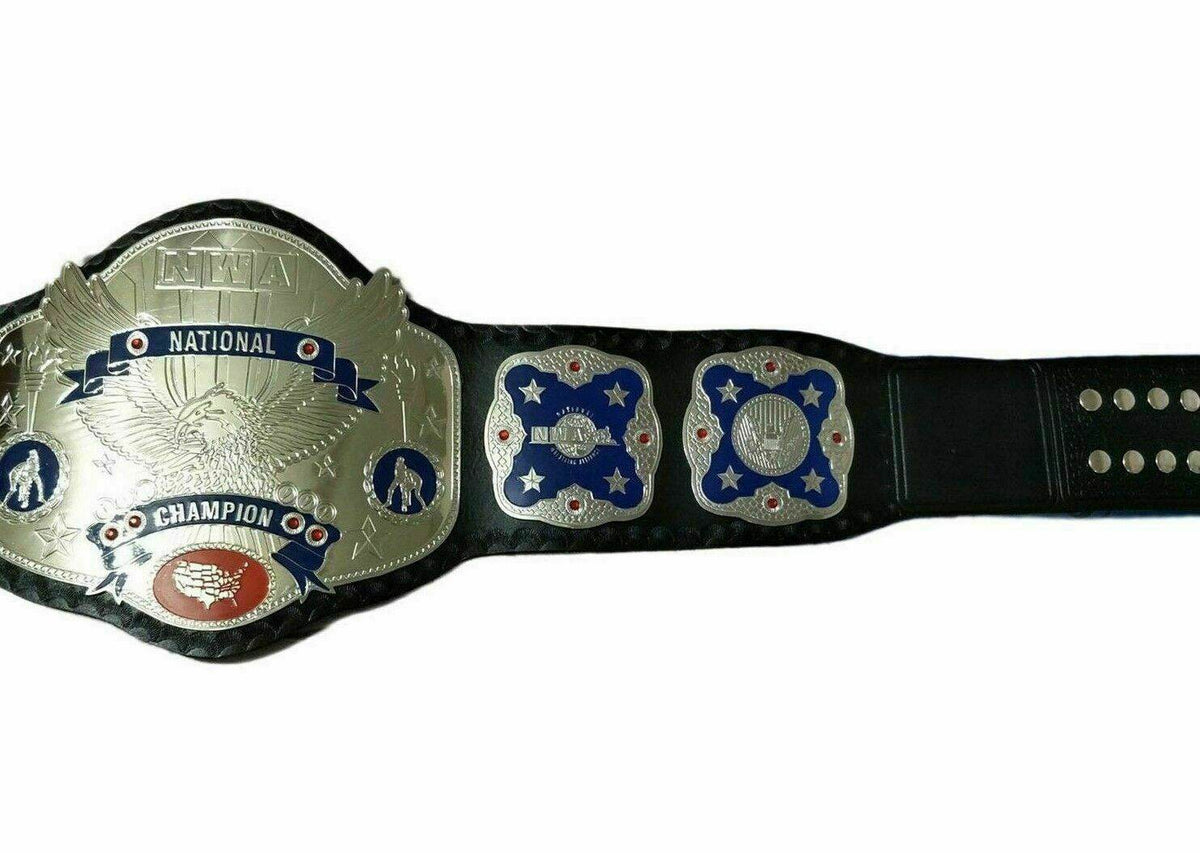 New NWA National Wrestling Championship Inspired Collectible Title Belt - photo 2 of 3 | Brex International