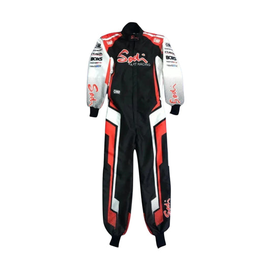 New Sodi Kart OMP Overall Go Kart Racing Driver Suit - go-kart racing suit, view 1 | Brex International