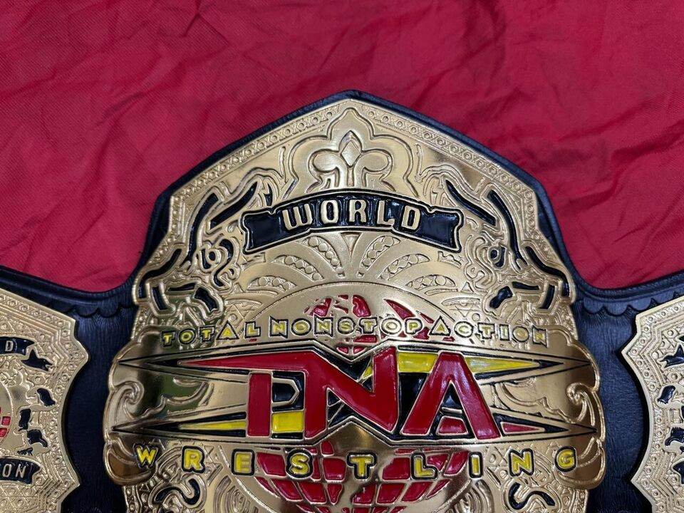 New TNA WORLD Wrestling Championship Inspired Title Belt - photo 5 of 9 | Brex International
