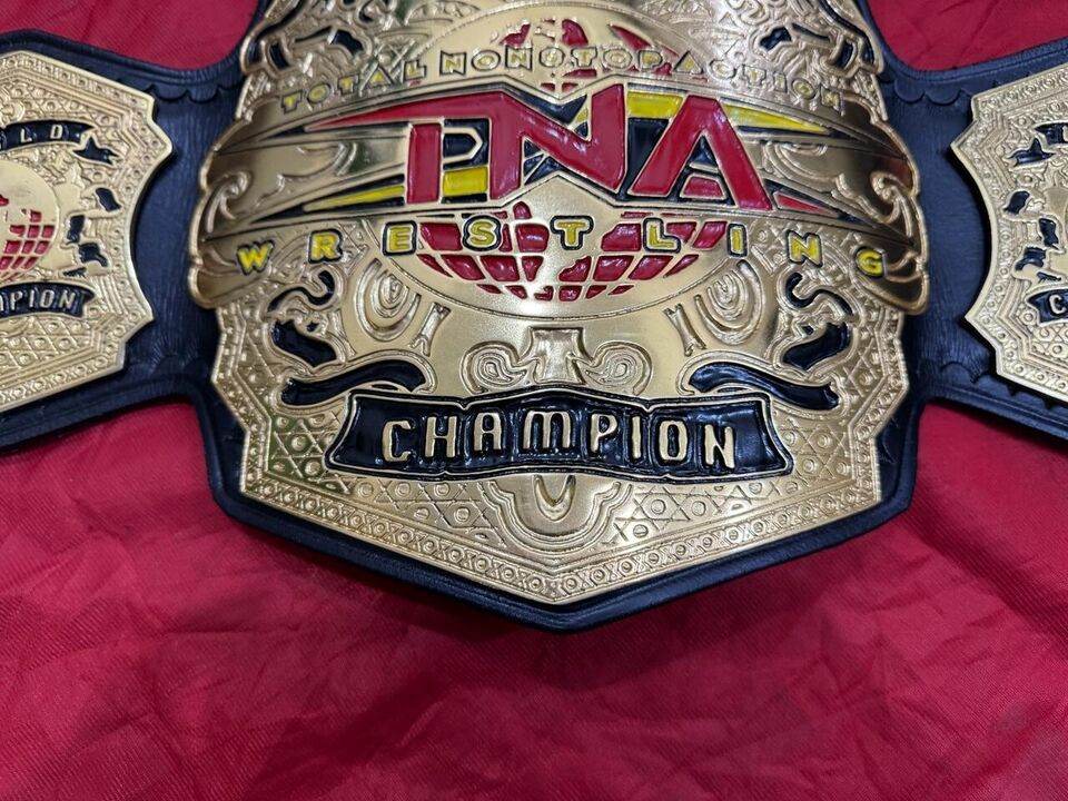 New TNA WORLD Wrestling Championship Inspired Title Belt - photo 6 of 9 | Brex International