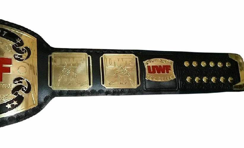 New UWF Heavyweight Championship Leather Inspired Belt - photo 3 of 3 | Brex International