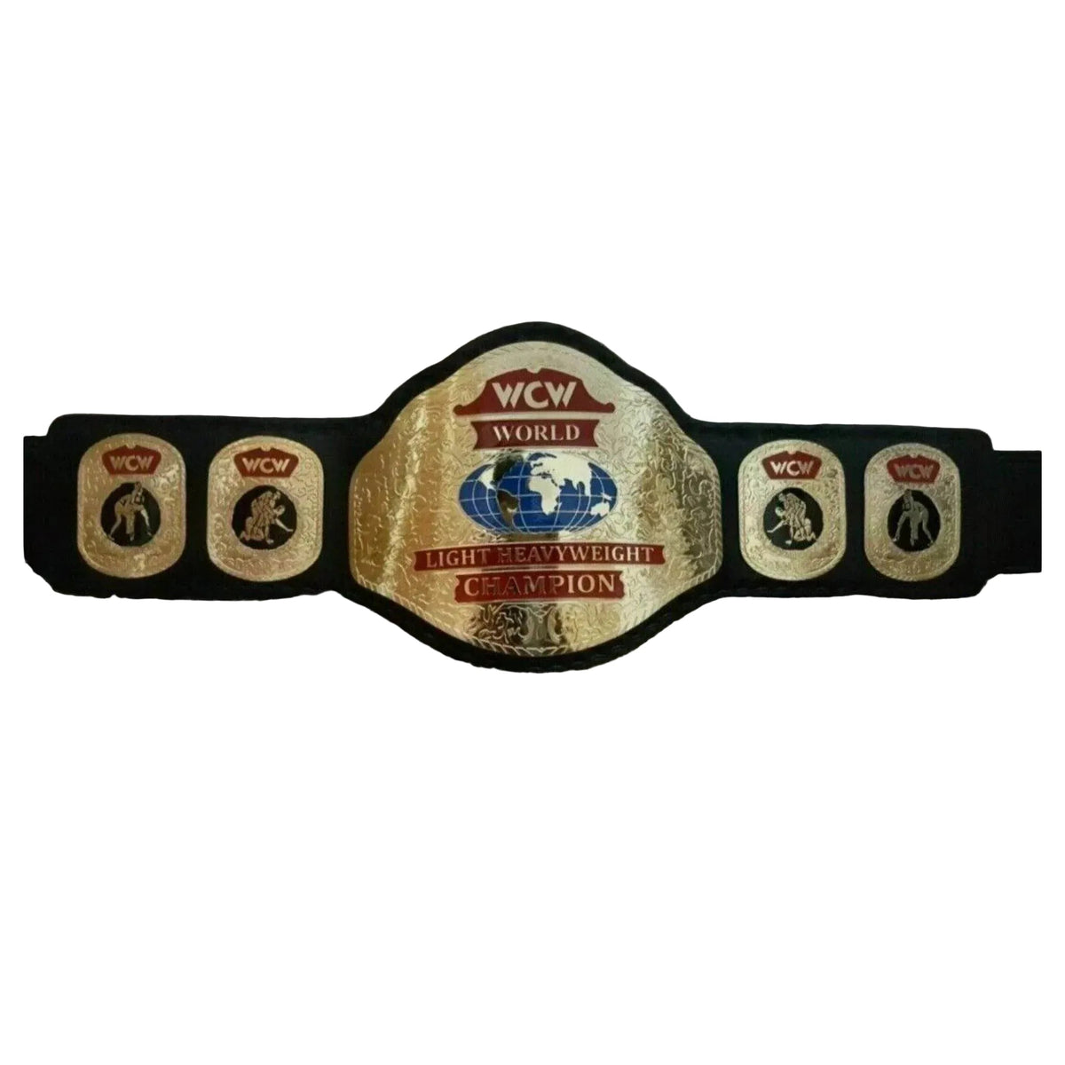 New WCW World Light Heavyweight Wrestling Championship Inspired Belt - photo 1 of 3 | Brex International