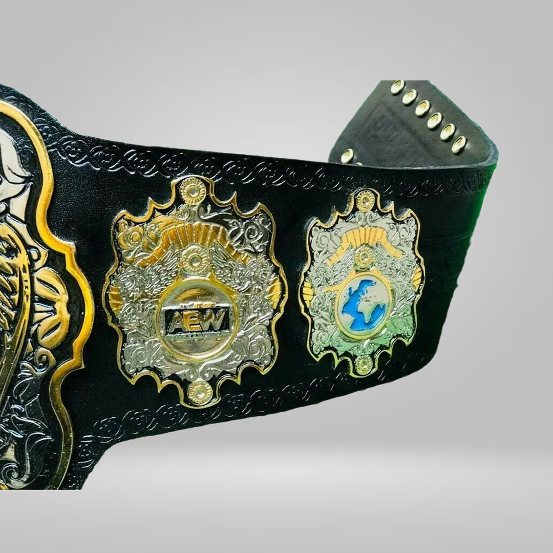New World Heavyweight Championship Inspired Belt Adult Sized - photo 3 of 4 | Brex International