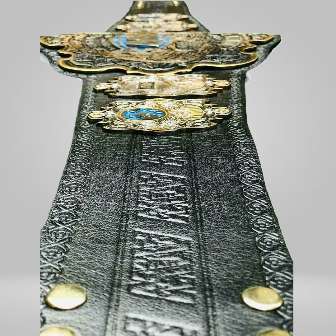 New World Heavyweight Championship Inspired Belt Adult Sized - photo 4 of 4 | Brex International