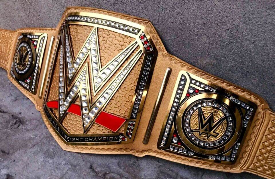 New World Wrestling Heavyweight Championship Inspired Collectible Title Belt - photo 3 of 8 | Brex International