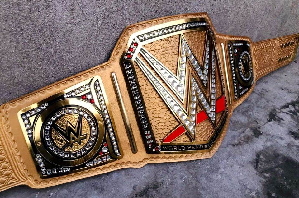 New World Wrestling Heavyweight Championship Inspired Collectible Title Belt - photo 4 of 8 | Brex International