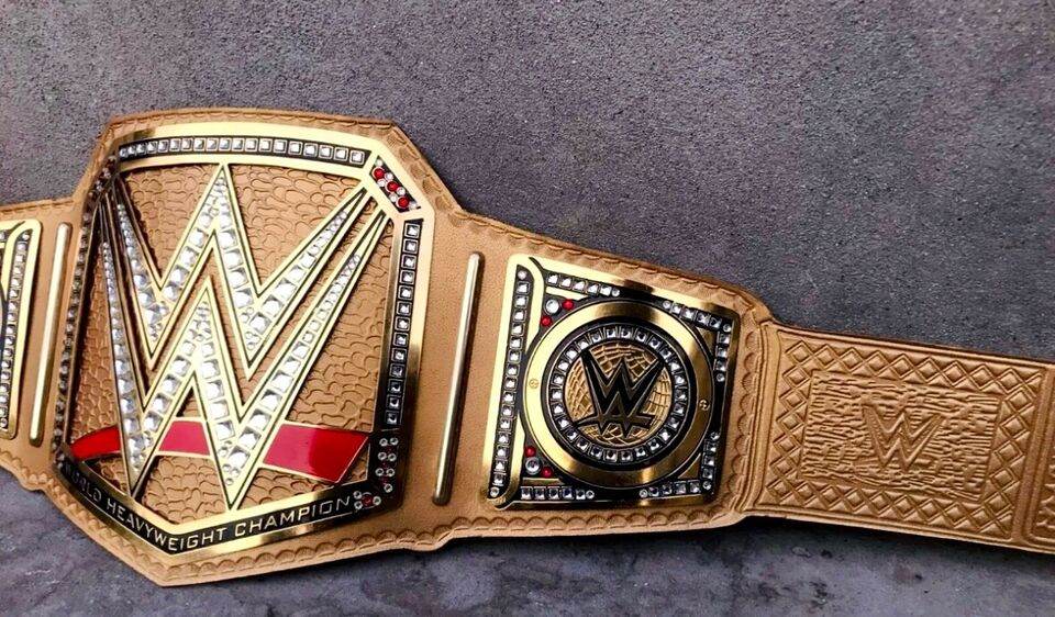 New World Wrestling Heavyweight Championship Inspired Collectible Title Belt - photo 5 of 8 | Brex International
