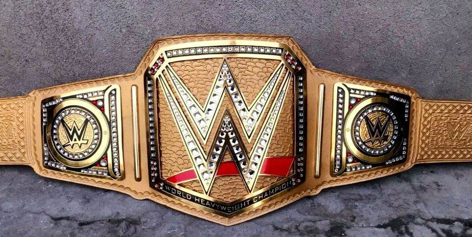New World Wrestling Heavyweight Championship Inspired Collectible Title Belt - photo 6 of 8 | Brex International