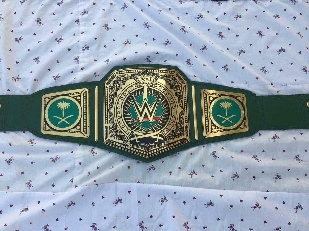 New WWE Royal Rumble Heavyweight Champion Wrestling Inspired Belt - photo 3 of 4 | Brex International