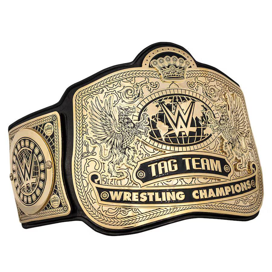 New WWE Tag Team Championship Inspired Collectible Title Belt - photo 2 of 5 | Brex International