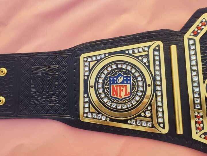 Nfl Custom New Orleans Saints Championship Wrestling Inspired Belt - photo 5 of 5 | Brex International