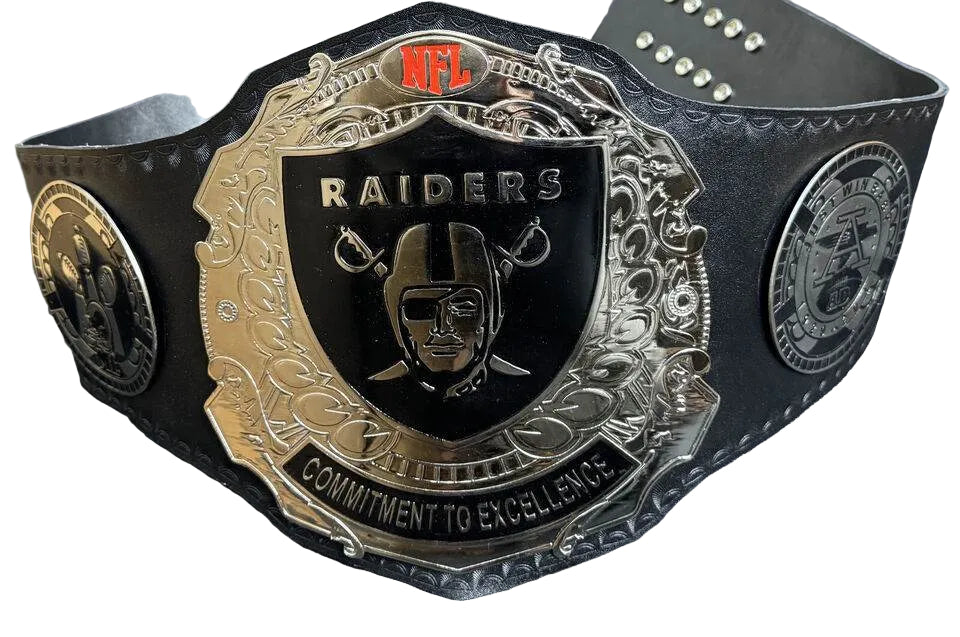 NFL Raiders Championship Belt Adult Size Inspired - photo 1 of 5 | Brex International