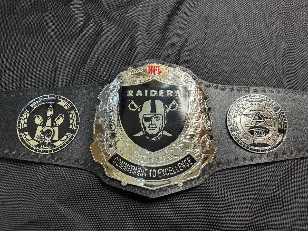 NFL Raiders Championship Belt Adult Size Inspired - photo 3 of 5 | Brex International
