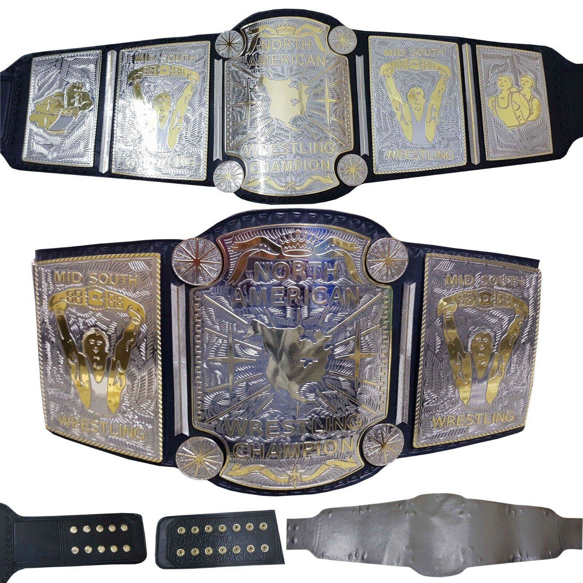 North American Mid South Wrestling Heavyweight Championship Inspired - photo 5 of 5 | Brex International