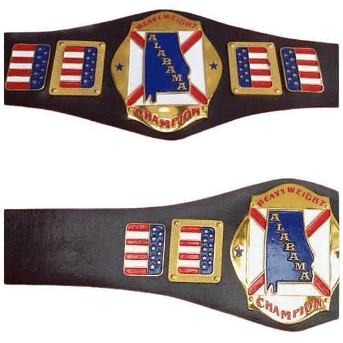 NWA Alabama Heavyweight Championship Inspired Collectible Title Belt - photo 1 of 2 | Brex International