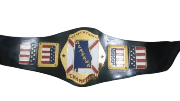 NWA Alabama Heavyweight Championship Inspired Collectible Title Belt - photo 2 of 2 | Brex International