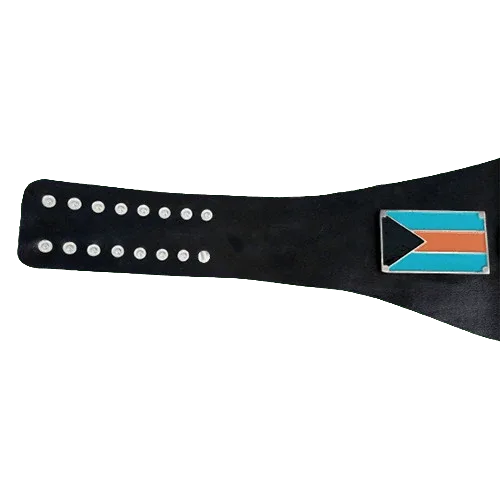 NWA Bahama Island Wrestling Heavyweight Champion Inspired Title Belt - photo 3 of 3 | Brex International