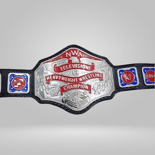 NWA Black Television Championship Replica Inspired Belt (4mm Zinc) - photo 1 of 2 | Brex International