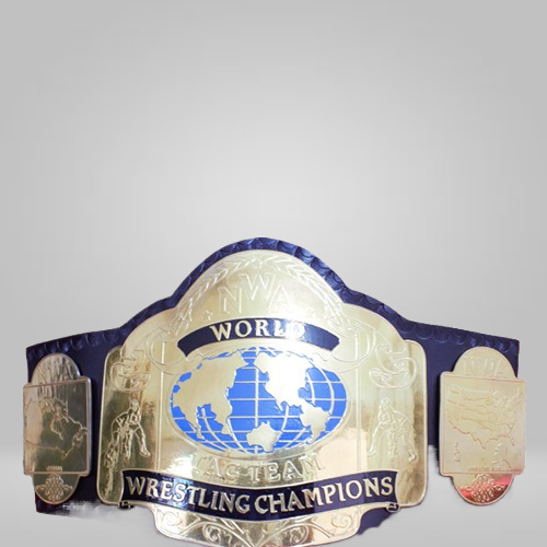 NWA Blue World Team Championship Replica Inspired Belt - photo 1 of 2 | Brex International