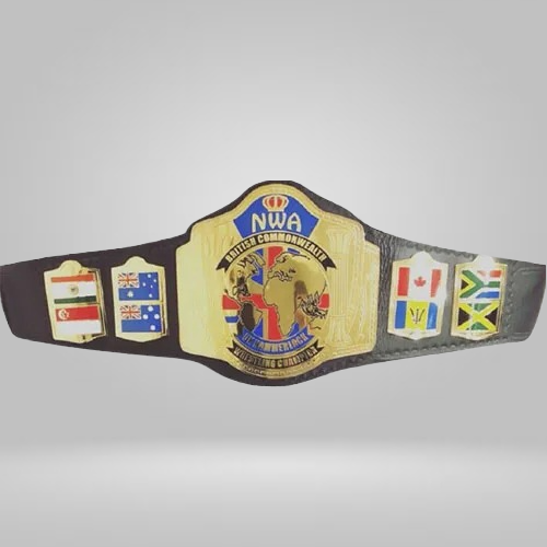 NWA British Commonwealth World Television UK Hammerlock Championship Inspired Belt - photo 1 of 1 | Brex International