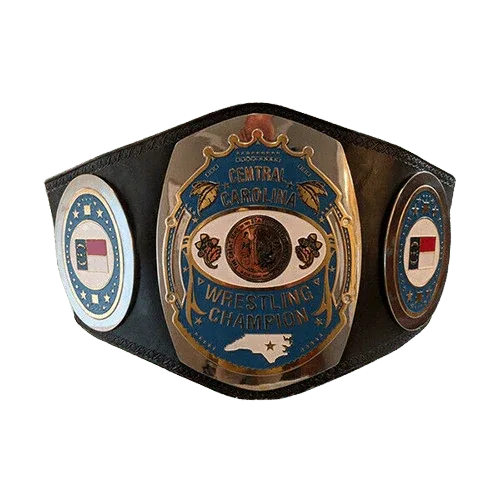 NWA Central Carolina Heavyweight Wrestling Championship Inspired Belt - photo 1 of 1 | Brex International